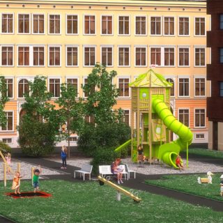 Playground equipment for schools by eibe